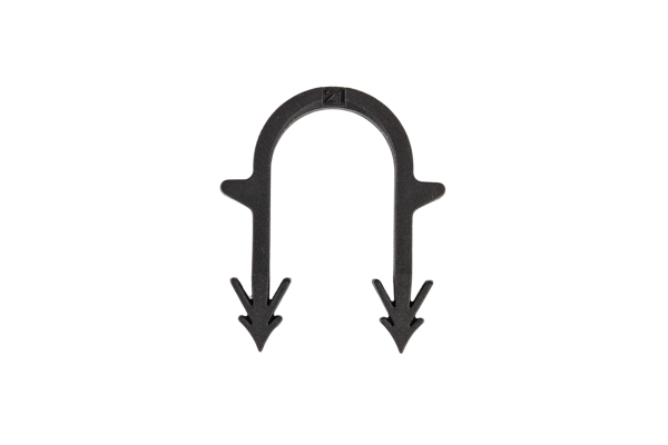 Taker clips for floor heating