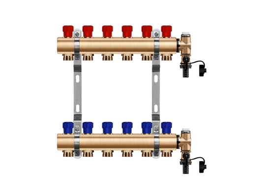 Brass manifolds for UFH and Manual