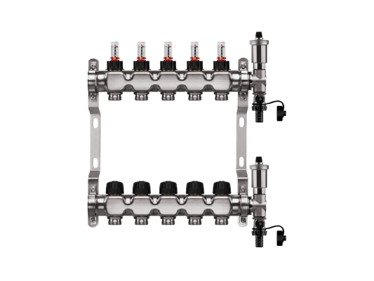 Stainless steel manifolds for UFH and Manual