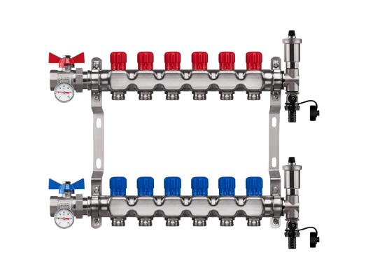 Stainless steel manifolds for UFH and Manual