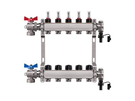 Stainless steel manifolds for UFH and Manual new profile