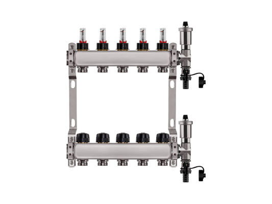 Stainless steel manifolds for UFH and Manual new profile