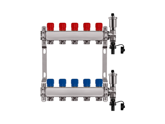 Stainless steel manifolds for UFH and Manual new profile