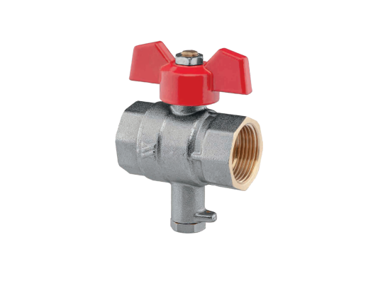 Valve under the heat meter sensor