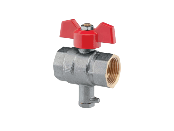 Valve under the heat meter sensor